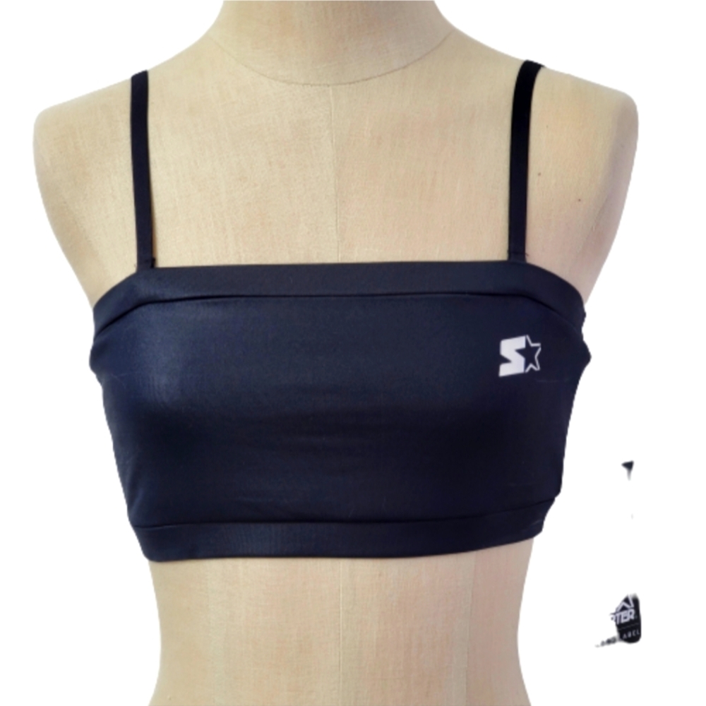 NWT Starter Black Label Workout Bralette/Strapless Size Small